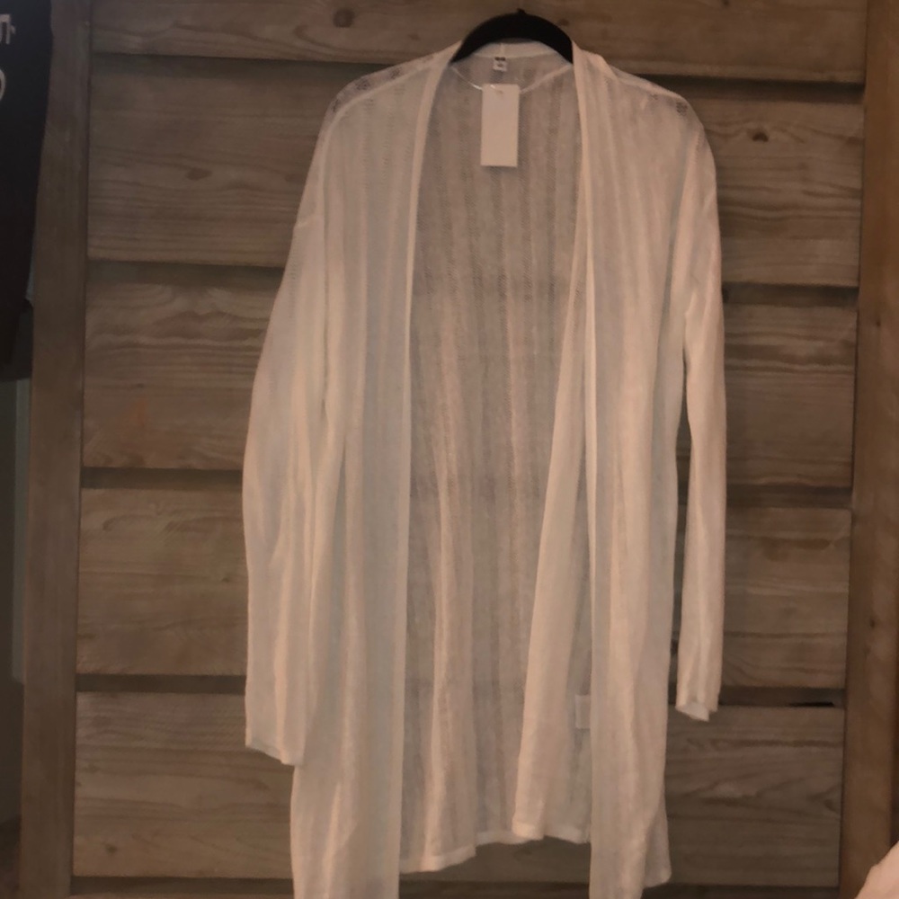White large Cardigan